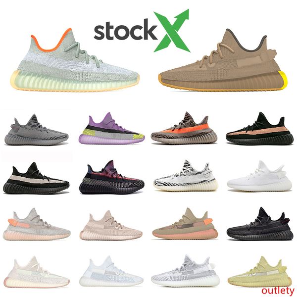 

stock x desert sage kanye west lundmark earth mens running shoes antlia synth clay static black white reflective belgua sports sneakers