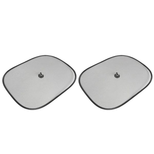 

2pcs 44x36cm universal car side window sun shades front rear uv protection mesh covers auto accessories side window sun shades