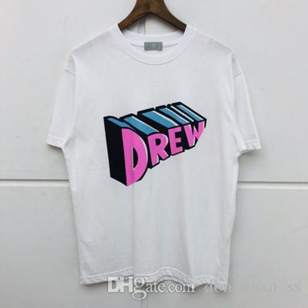

ins new white t-shirt men women 1 quality t shirt tees t-shirts 2020ss, White;black