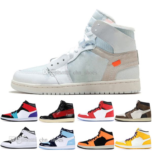 

1 og travis scotts basketball shoes mens women spiderman chicago couture homage to home 3 white silver orange black men sports sneakers