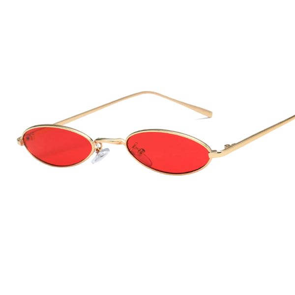 

2018 new small oval steampunk sunglasses fashion women men vintage brand designer ladies retro round sun glasses for women men, White;black