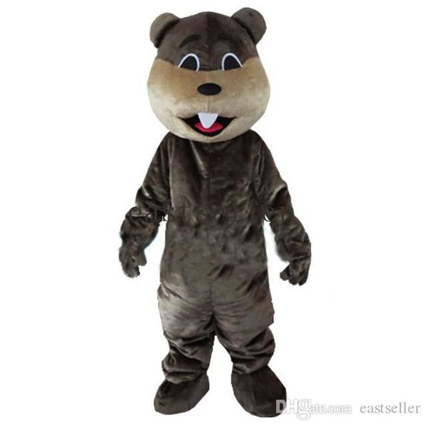 

2020beaver mascot costume jungle river animal mascot costumes, Red;yellow