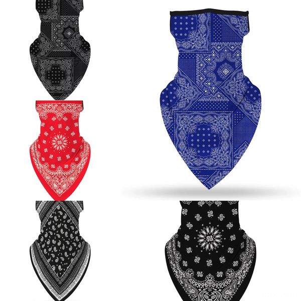 

1raxv лицо стиль рыбалка шарф маска блокирующий бандана головной убор оголовье велоспорт открытый туризм платке простой щит, Black