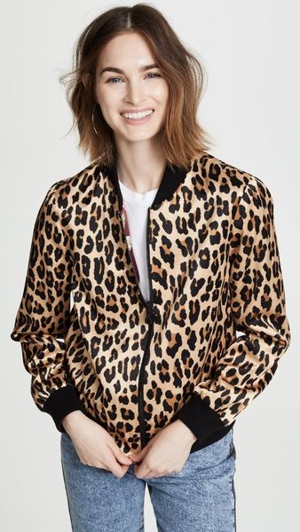 

сексуальная мода дамы уличная с длинным рукавом стенд воротник женщины leopard куртка короткие весна осень краткое молния mujer куртки пальт, Black;brown