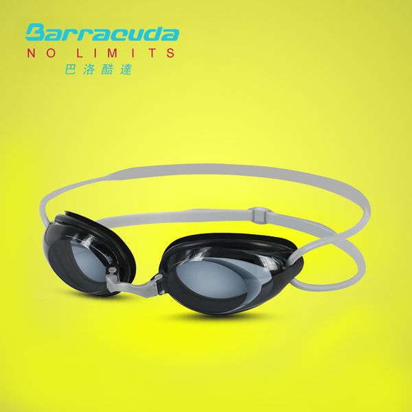 

barracuda swimming goggles -1.5~-8.0 anti fog re-uv myopia swimming goggles waterproof diopter swim diving glasses silver