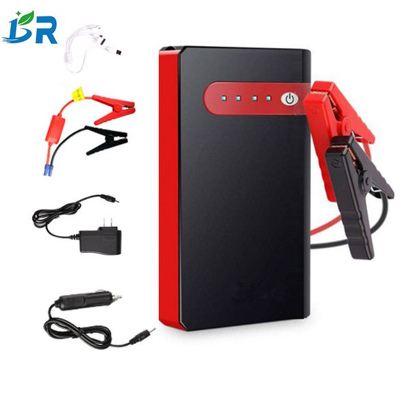 

стартер скачки автомобиля 12v портативный многофункциональный аварийного автомобиля начать перемычка батарея бустер jumpstarter