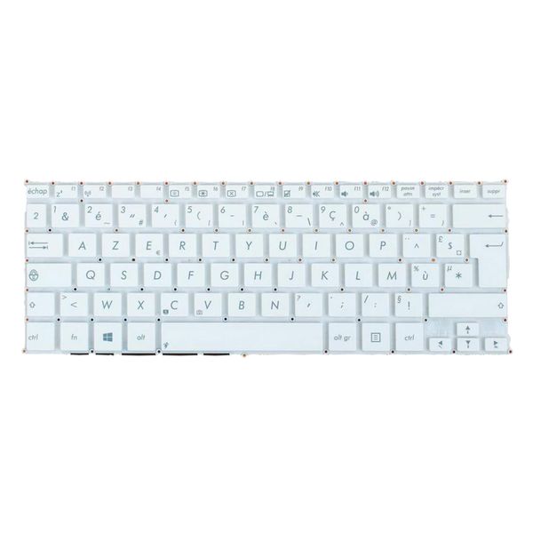 

replacement french portable keyboard for asus x201 x201e, white