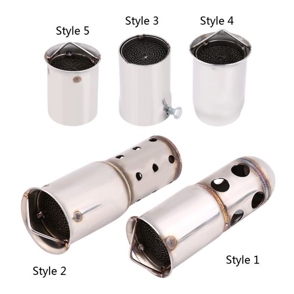 

51mm universal motorcycle exhaust pipe muffler insert db killer noise sound eliminator 5 styles