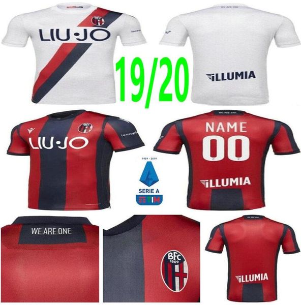 

2019 2020 bologna calcio soccer serseys 7 orsolini soriano sansone skov olsen tomiyasu custom bologna club 110th anniversary football shirt, Black;yellow