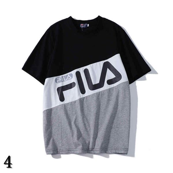 

mens fashion summer t shirt contrast patchwork striped casual t shirt mens short sleeves letters print ees size m-2xl ##4, White;black