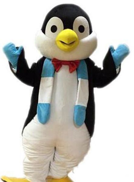2019 Costume mascotte pinguino divertente adulto di vendita calda Mascotte su misura per le mascotte personalizzate della mascotte della squadra di vacanze di Natale