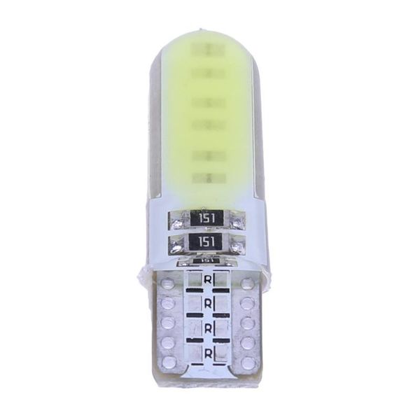 

10pcs 12v 2w t10 led car interior lights cob wedge white light lamps