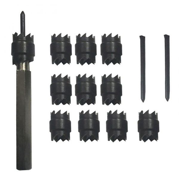 

13 pcs spot welding drill double sided rotary spot weld cutter drill bit tool
