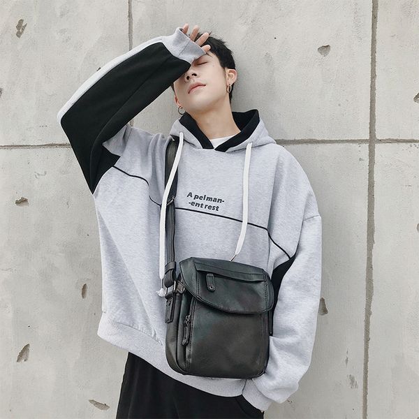 

men's messenger bag korean fashion trend casual shoulder bag 2019 new jiulin