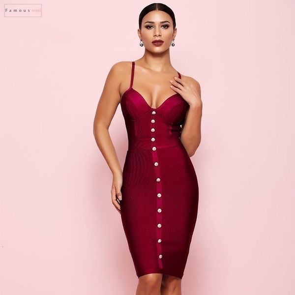 

women bandage dress vestidos 2019 elegant sleeveless gold button wear party dress bodycon club celebrity dresses, Black;gray