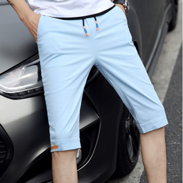 

2020 new summer seven-point pants tide brand wild korean trend sports casual shorts men, Black