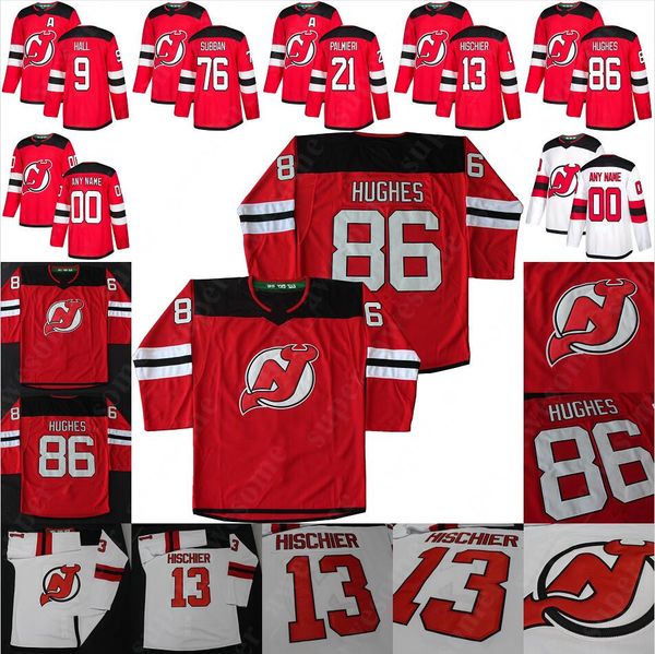 

New Jersey Devils Hockey Jersey Damon Severson Mirco Mueller Cory Schneider Wayne Simmonds Connor Carrick John Hayden Mackenzie Blackwood