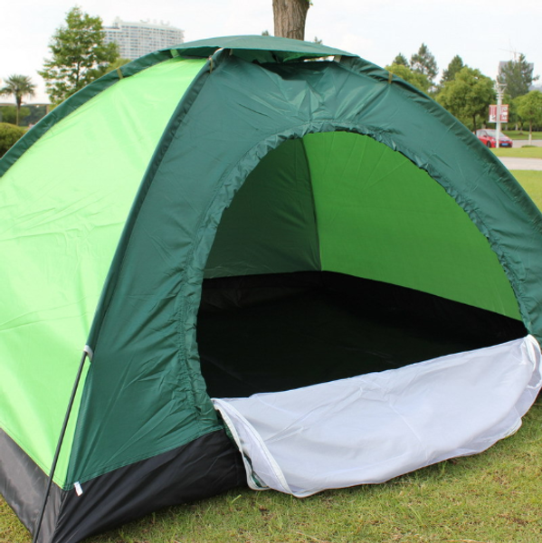 

double single layer couple tent outdoor camping rain proof and uv proof tent