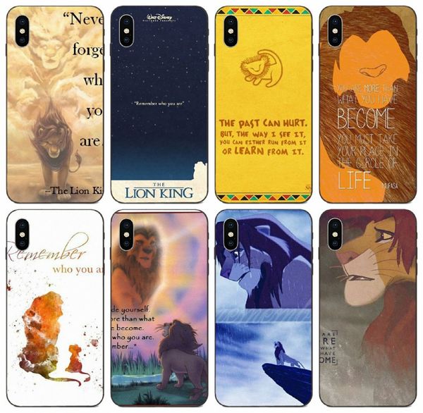 

tongtrade] the lion king remember who you are case for iphone 11 pro max x xs 8 7 6s 6p 5s 5p galaxy a8 plus honor 8x 9x redmi note 7 case