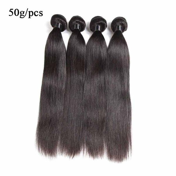 Peruvian Virgin Human Hair Weaves Straight 5 Brazilian Virgin Hair