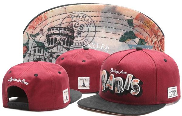 

2019 оптом Cayler Sons Snapback шляпы Casquette кости спортивная шапка Paris Celtics оснастки назад пап