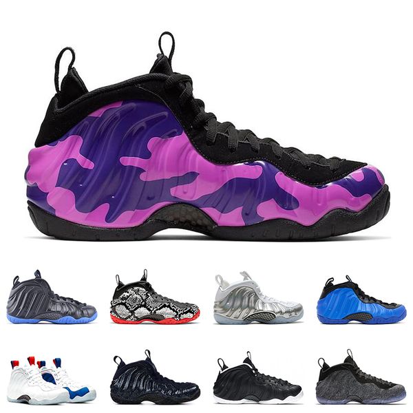 

2020 penny hardaway men basketball shoes knicks usa obsidian glitter purple camo hyper cobalt dr.doom snakeskin trainers sport sneaker 7-13