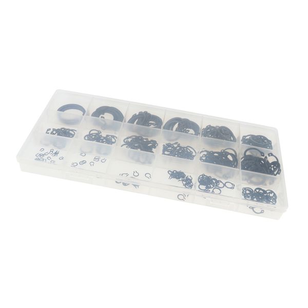 

300pc c-clips snap ring clip circlips retaining bit kit quality assortment