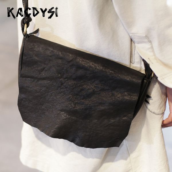 

nature cow leather original luxury womens messenger bag soft girls cross shoulder bag simple satchel purse body bags