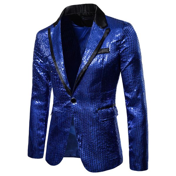 

kancoold мужчины блестящей sequin блесток украшенного blazer jacket men ночной клуб blazer партия костюм куртка костюм homme этап одежда 8, White;black