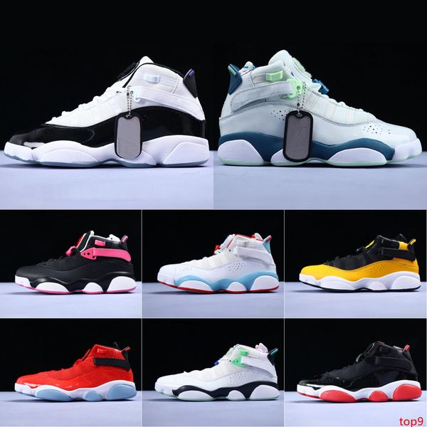 

2019 мужские 6s шесть rings баскетбол обувь кроссовки jumpman concord разводят white ice gym red конфетти space jam man классический кроссов