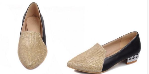 

2019 women's shoes in spring and autumn with new style low heel pointed end suede@1007, Black
