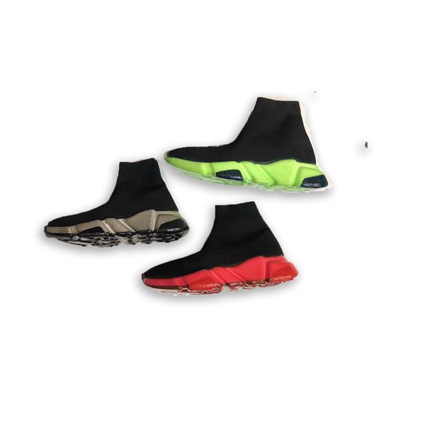 

new platform designer luxury shoes triple women/men sport shoes red/green/white genuine leather ing, Black