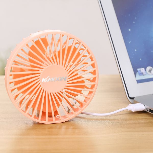 

2019new kkmoon mini usb fan portable mini desk fan cooler cooling low noise coolfan usb powered for notebook lapcomputer
