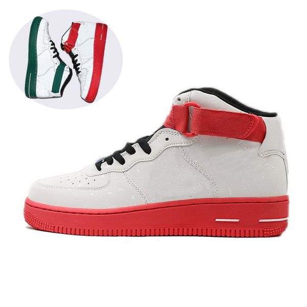 

forced 1 3m reflective skateboard shoes microfiber red green mandarin duck designer shoes world basketball cup sports shoe trainer 36-45