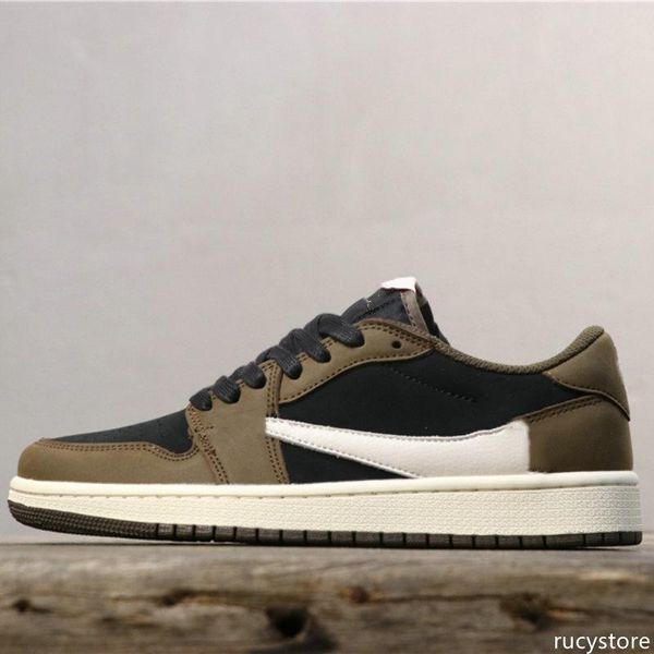 

2019 new travis scott x 1 low limited basketball shoes 1s designer sports sneakers for men sports sneakers 39-45