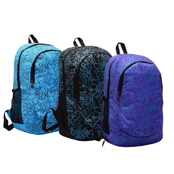 

2019 designer school bags for girls boys men women fashion flower waterproof children backpacks mochila escolar zz3198