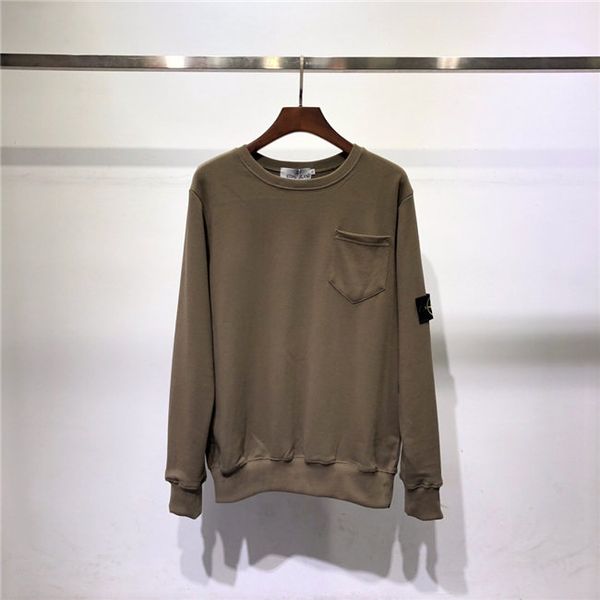 

оптовая продажа-качество хип-хоп толстовки с флисом теплые мужские толстовки толстовка сплошной пуловер 8135, Black