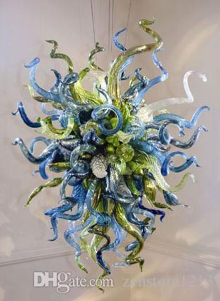 

100% mouth blown murano glass modern art chandelier light small size murano glass flower designed led chandelier for villa l decor