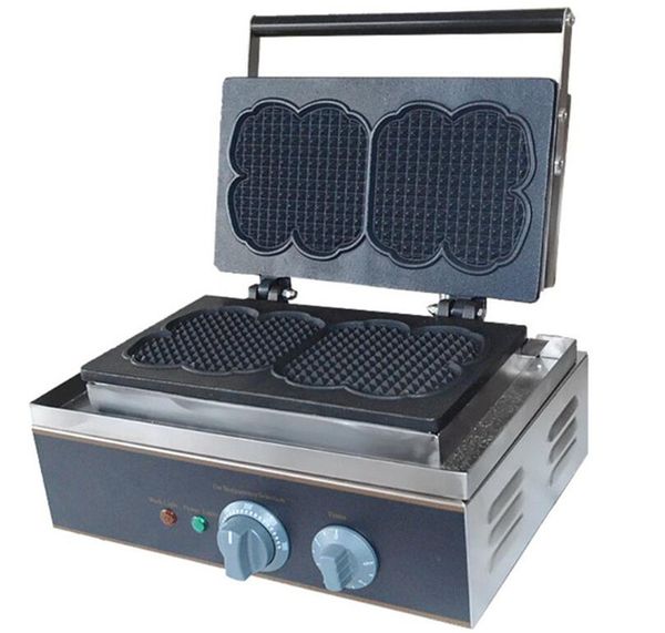 

новое прибытие электрический бельгийский цветок две части цветочный узор электрический коммерческий nestle печи торт stick maker