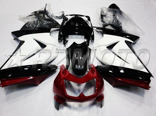 

injection mold new abs motorcycle full fairings kits fit for kawasaki ninja250r ex250 zx250r 250 2008 - 2014 body set dark red