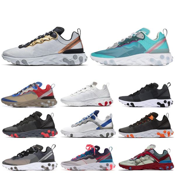 

react element 55 87 men running shoes women royal tint red orbit triple black mens fashion trainer sports sneakers outdoor shoes
