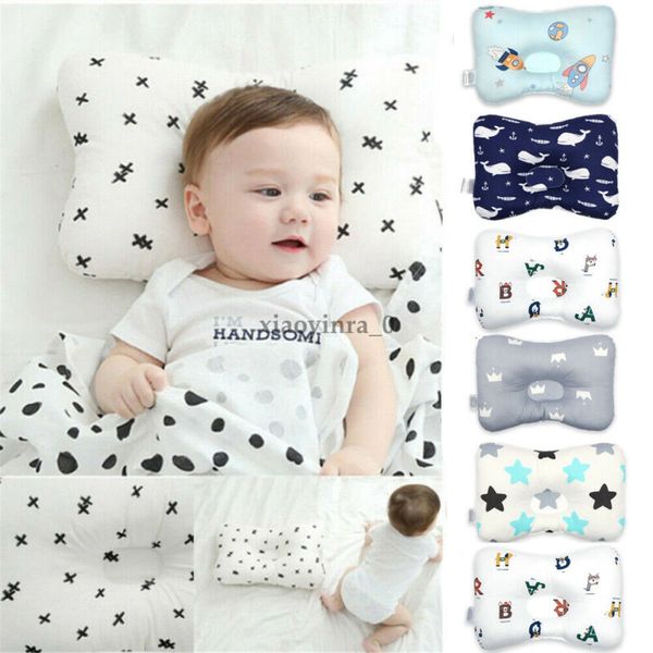 

baby pillow newborn head protection cushion infant sleep position anti roll