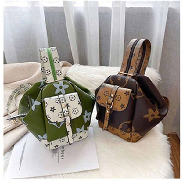

designer- 2019 women handbag little bee zipper designer luxury handbags purses casual shoulder bucket bag two-piece suit cross body bag 220