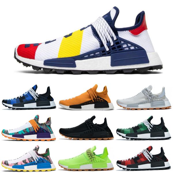 

2020 new nmd running shoes human race pharrell hu trail pw digijack pack bbc nerd china exclusive women mens trainers sports sneakers 36-47