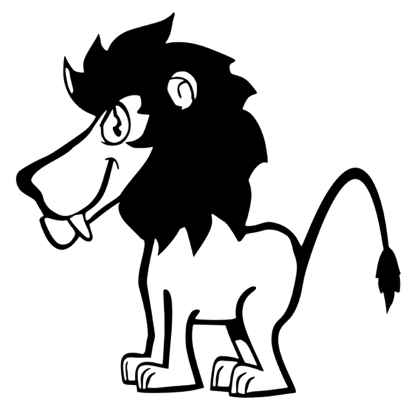 

15*15cm lion cat jungle zoo lover funny animal vinyl decal window sticker car decor car accessories auto goods