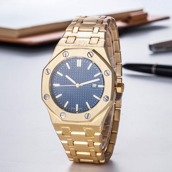 

Men women port watch oak tainle teel blue dial 41mm off hore men quartz movement port wri twatch de igner watch