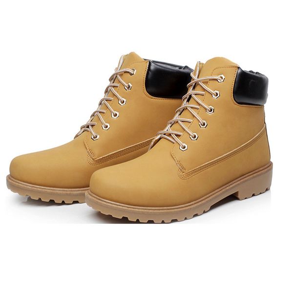 

fashion rubber mountaineering boots mens casual martin boots casual trainers eu39-46 autumn winter travel shoes 5color, Blue;gray