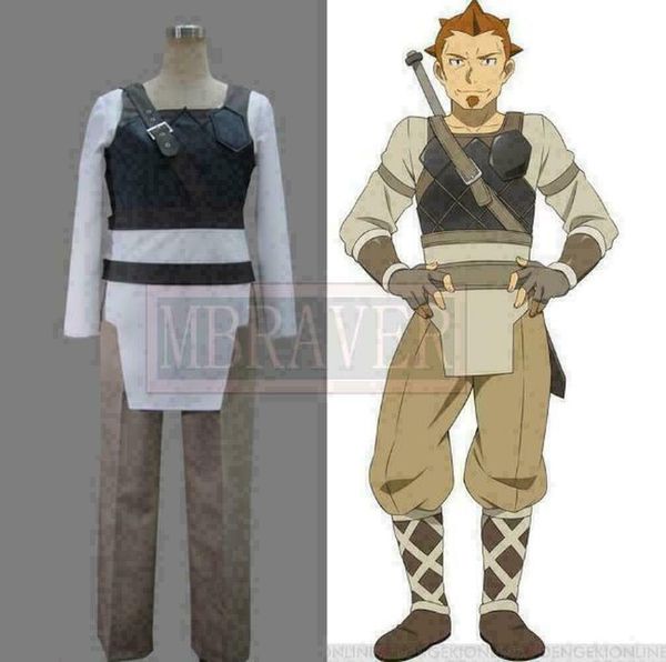 

sword art online the king of tooth cosplay costume, Black;red