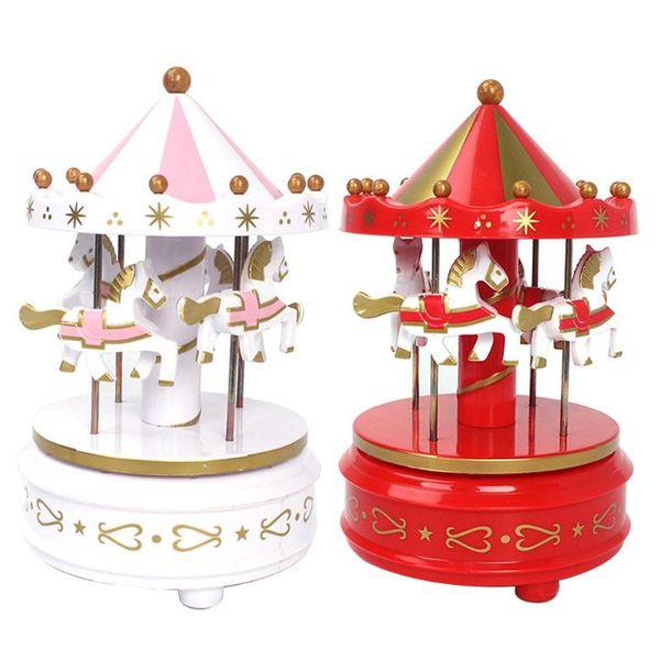 

new romantic merry-go-round carousels music box birthday present ornament decor