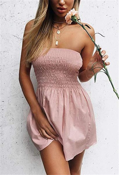 

down dresses slash neck summer casual women designer clothing sleeveless bodycon skirt ladies dresses tube waist, Black;gray